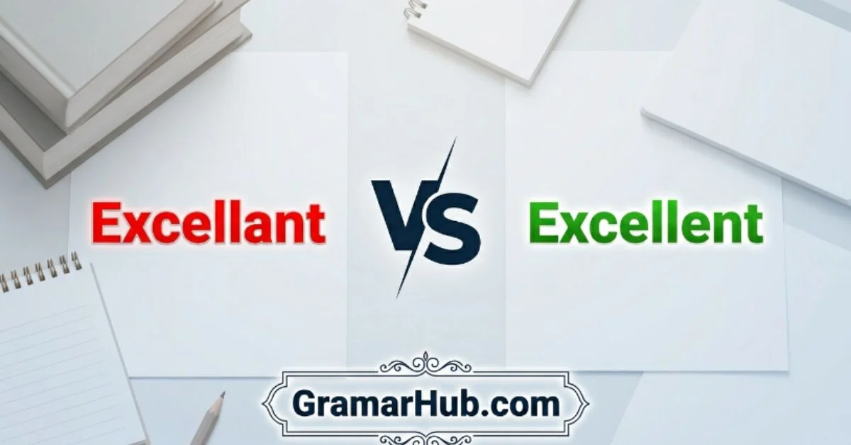 Excellant or Excellent