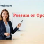 Possum or Opossum