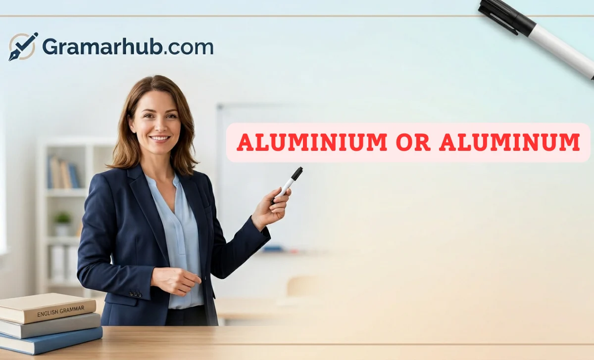 Aluminium or Aluminum