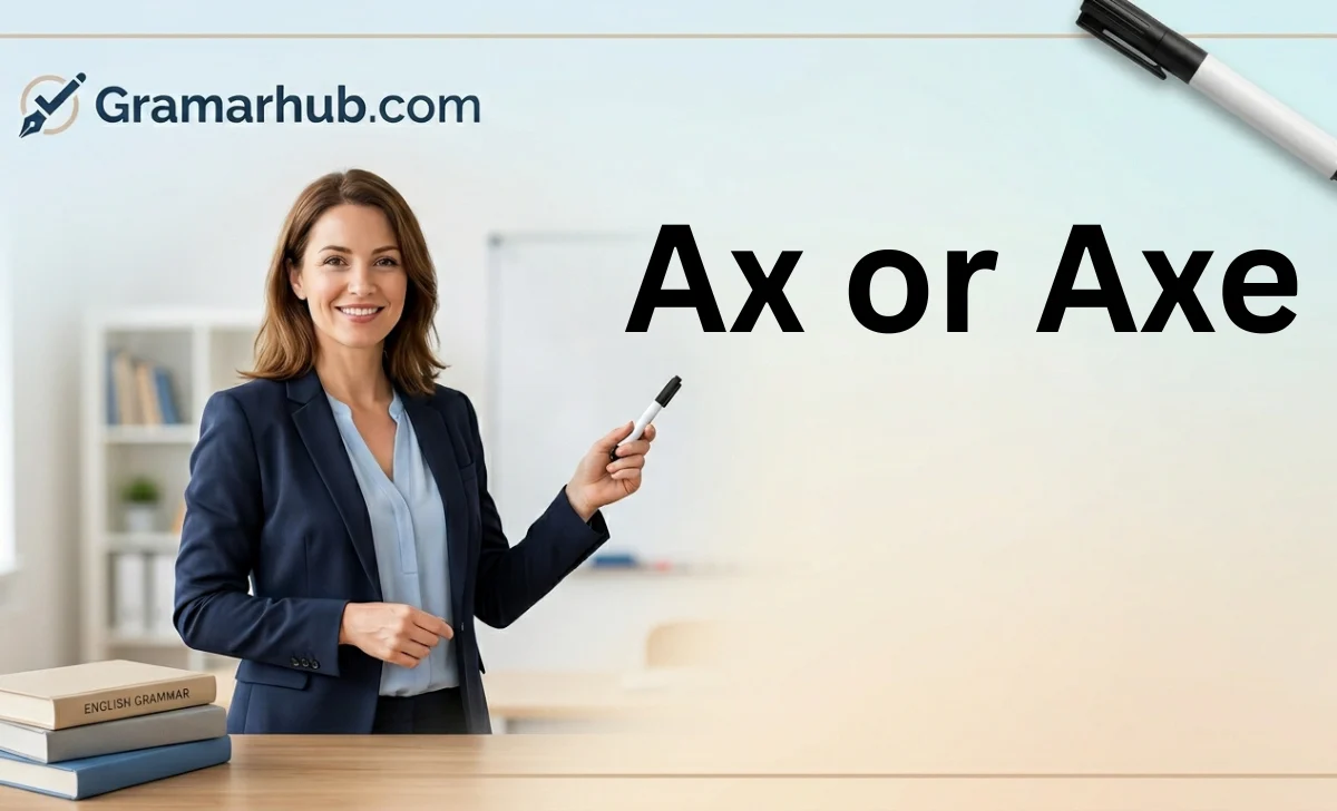 Ax or Axe