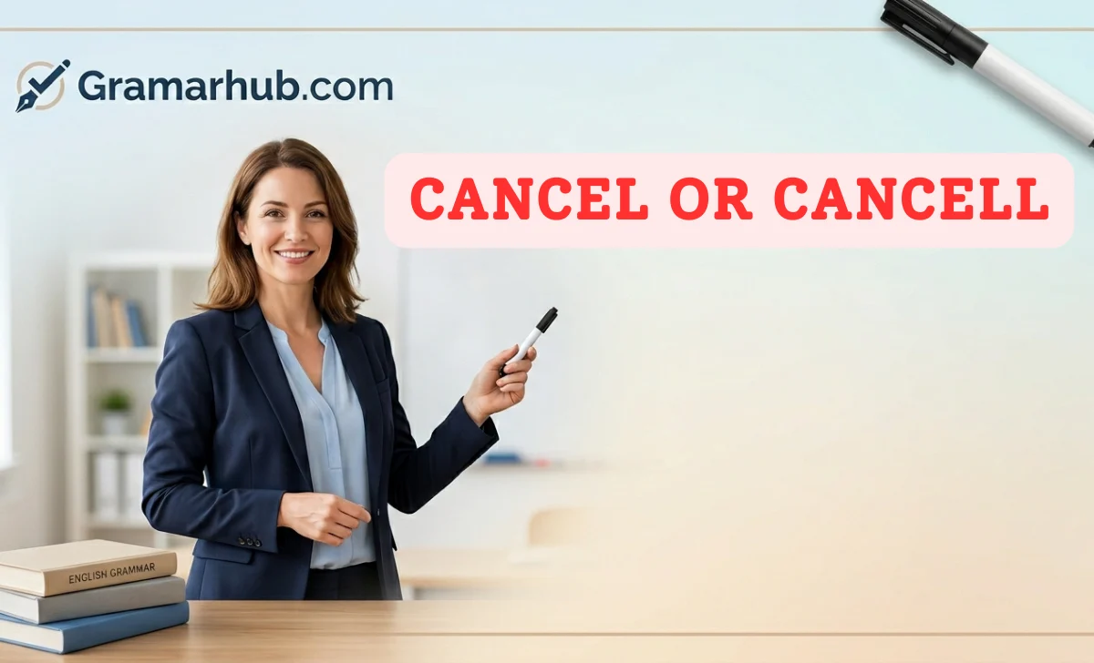 cancel or cancell