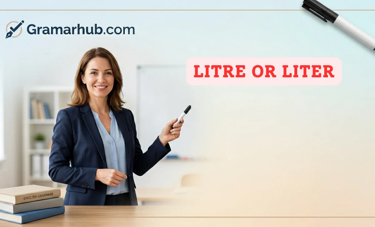 Litre or Liter