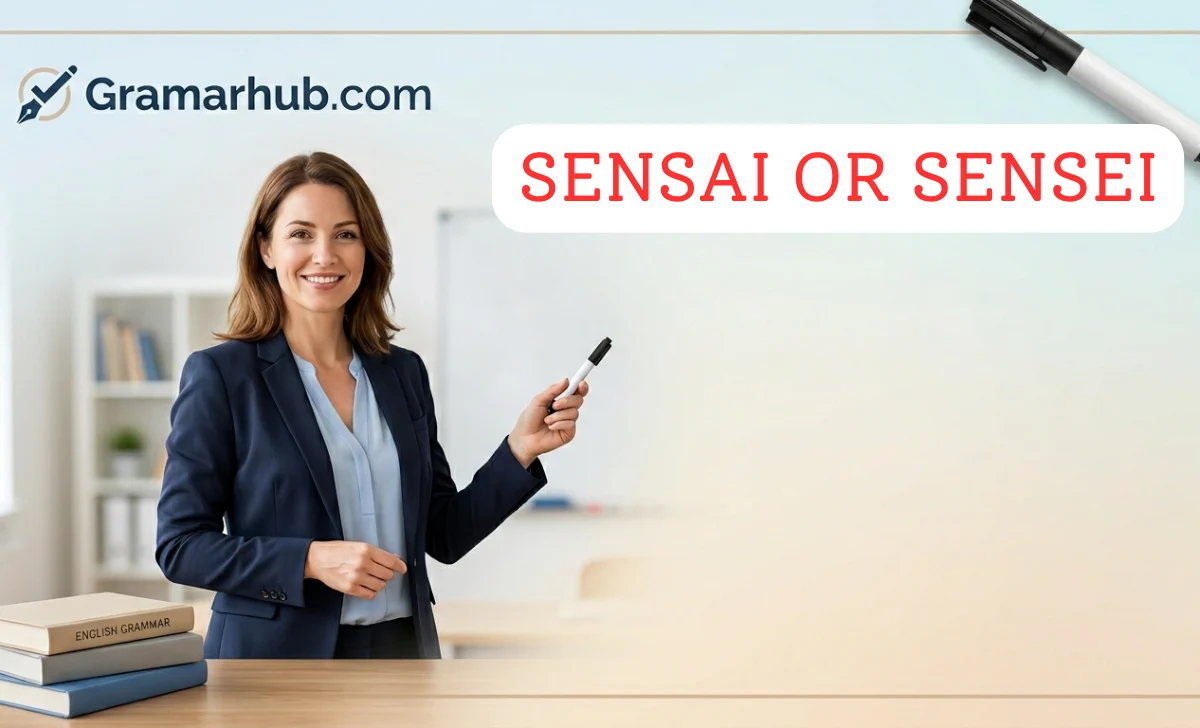Sensai or Sensei