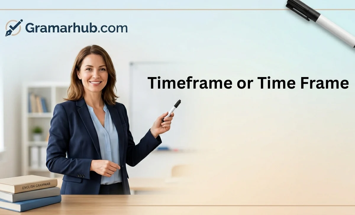 Timeframe or Time Frame
