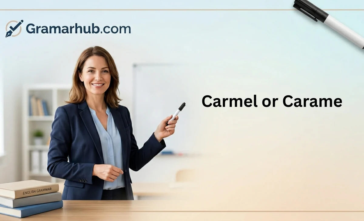 Carmel or Carame