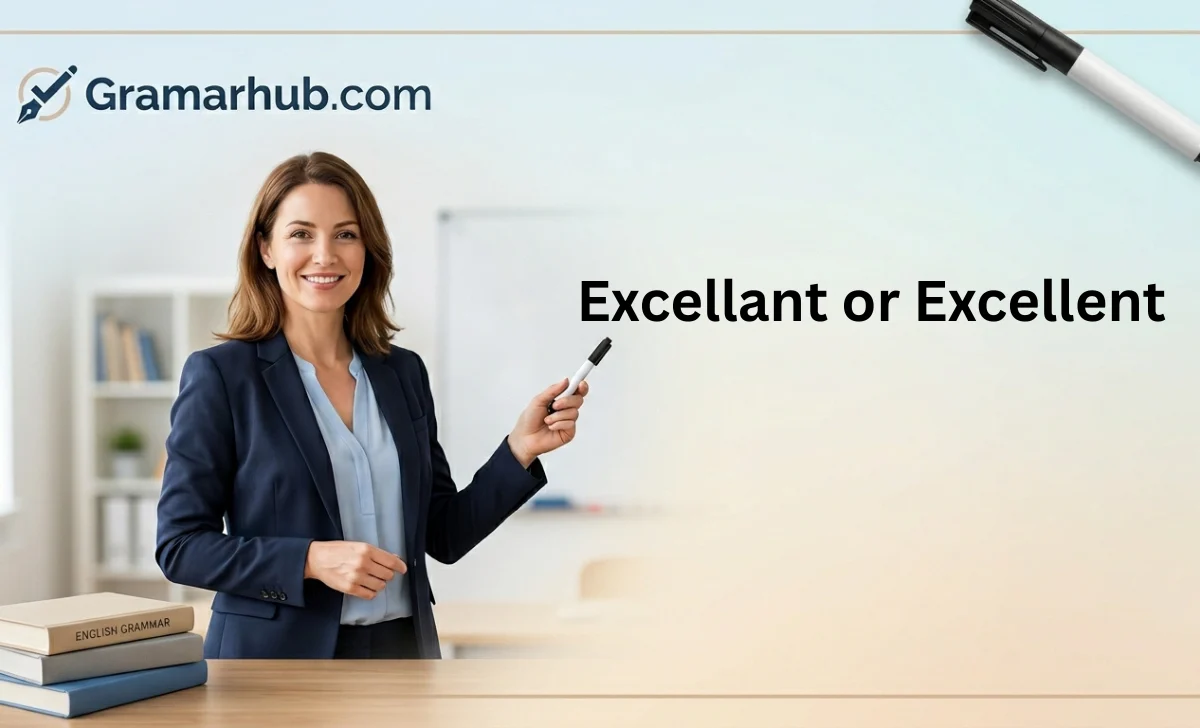 Excellant or Excellent